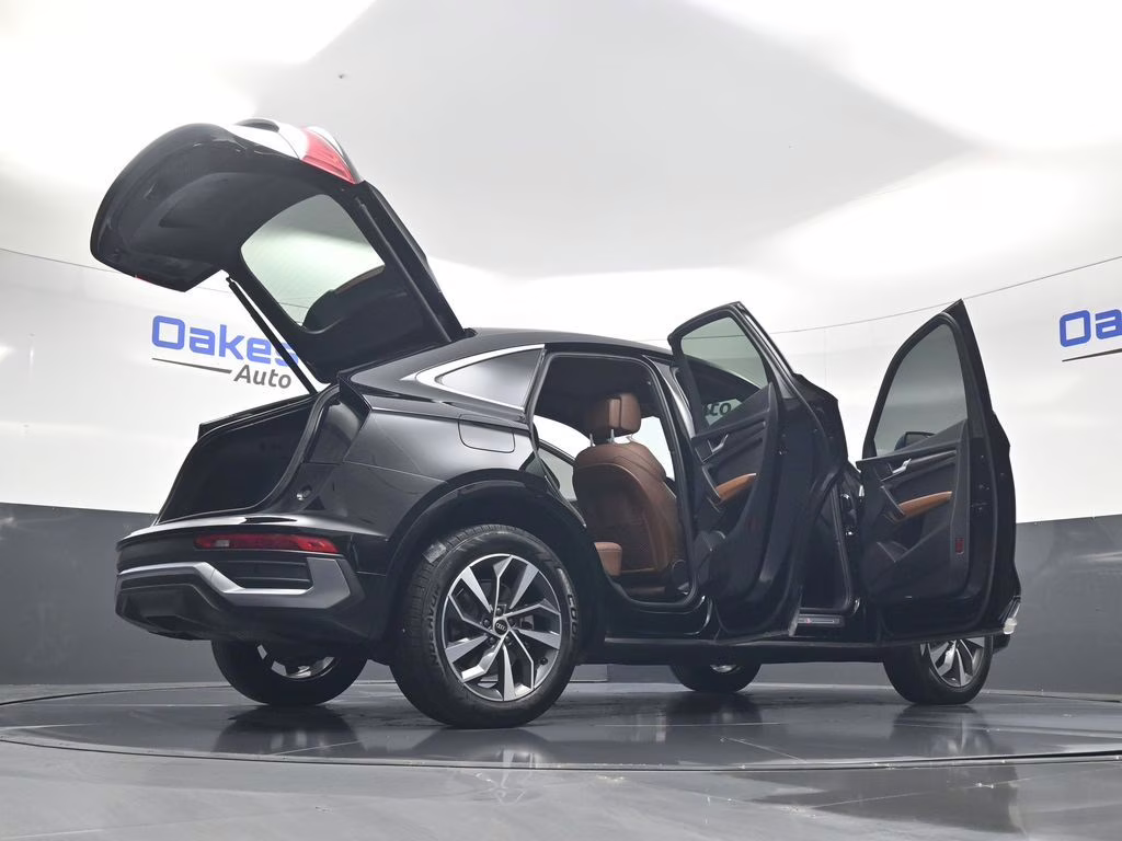 2022 Black Metallic Audi Q5 Sportback 45 S line Premium AWD SUV