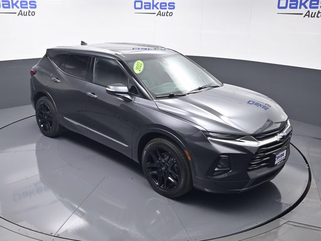 2022 Iron Gray Metallic Chevrolet Blazer Premier AWD SUV