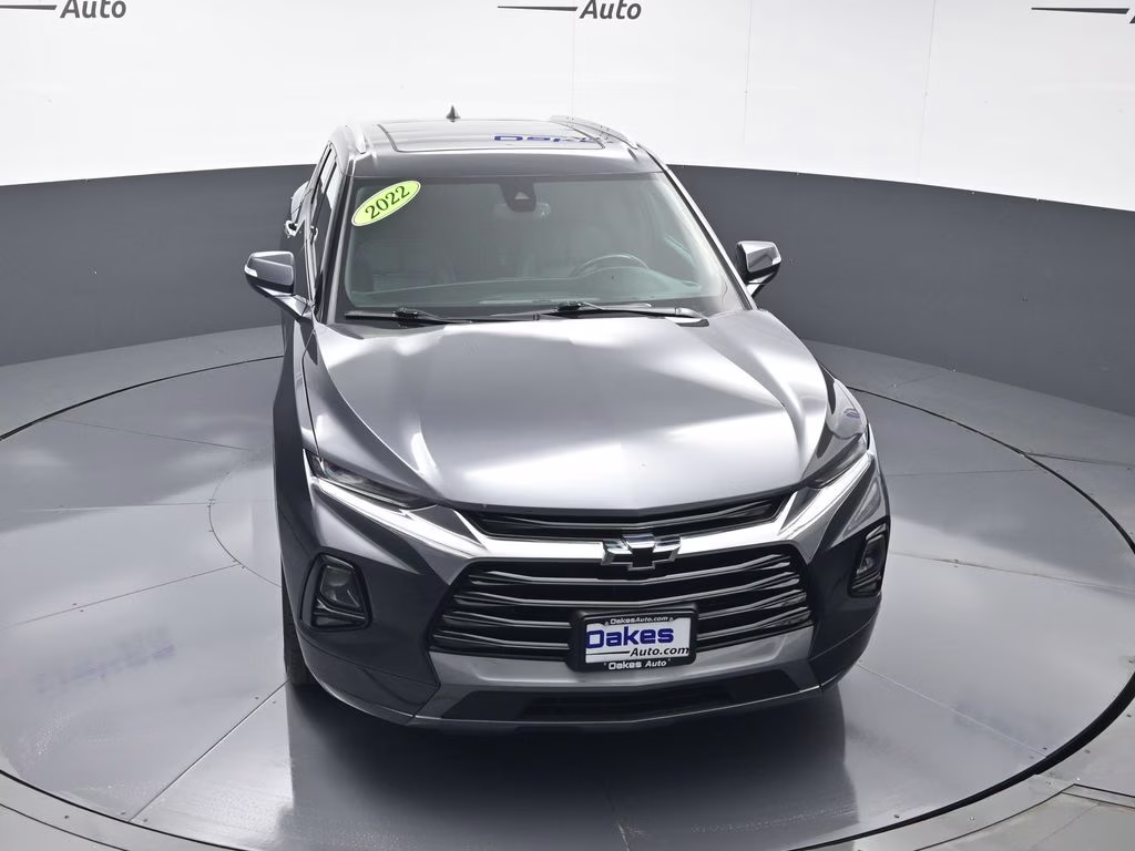 2022 Iron Gray Metallic Chevrolet Blazer Premier AWD SUV