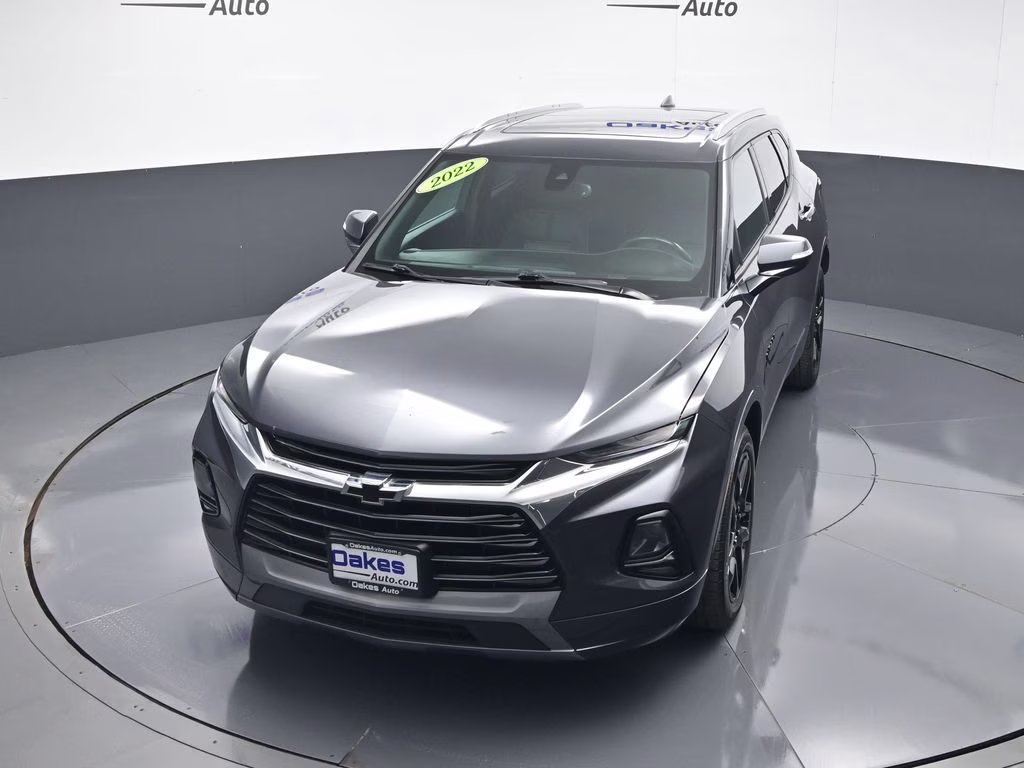 2022 Iron Gray Metallic Chevrolet Blazer Premier AWD SUV