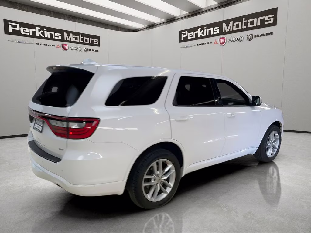 2022 White Knuckle Clearcoat Dodge Durango GT AWD SUV