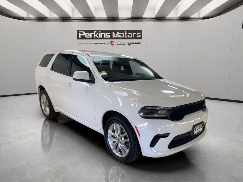 2022 White Knuckle Clearcoat Dodge Durango GT AWD SUV