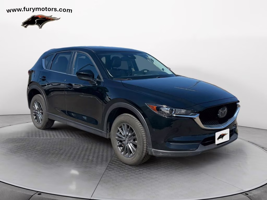 2021 Jet Black Mica Mazda CX-5 Touring Preferred w/Moonroof & Bose Sound AWD SUV