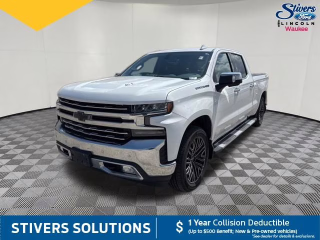 2020 Summit White Chevrolet Silverado 1500 LTZ 4X4 Truck