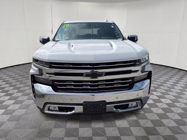 2020 Summit White Chevrolet Silverado 1500 LTZ 4X4 Truck