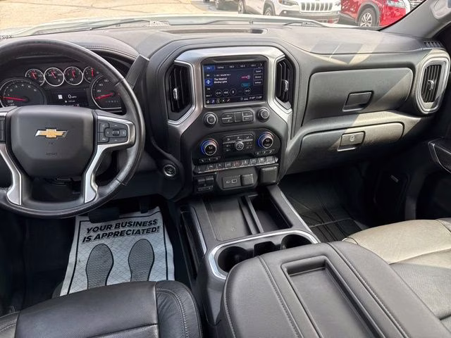 2020 Summit White Chevrolet Silverado 1500 LTZ 4X4 Truck