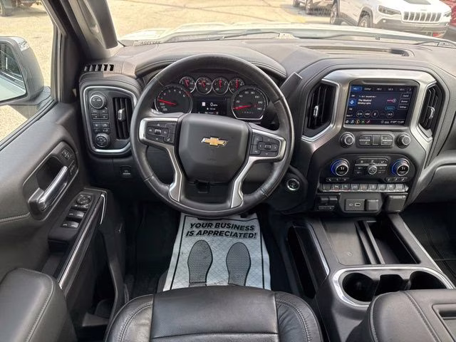 2020 Summit White Chevrolet Silverado 1500 LTZ 4X4 Truck