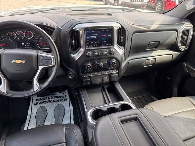 2020 Summit White Chevrolet Silverado 1500 LTZ 4X4 Truck