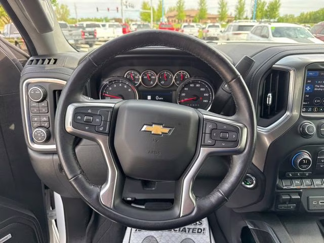 2020 Summit White Chevrolet Silverado 1500 LTZ 4X4 Truck