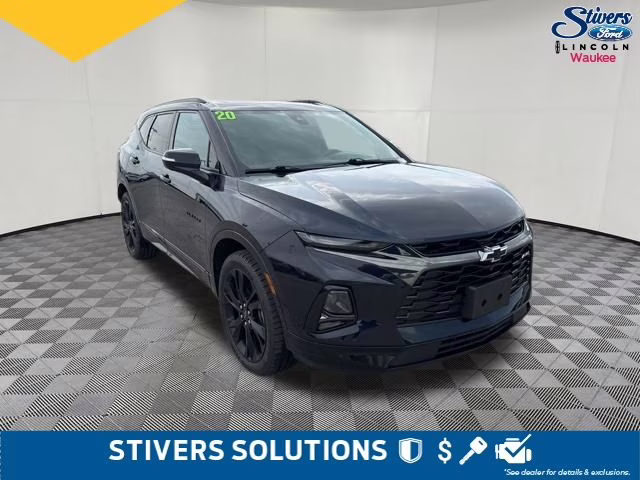 2020 Midnight Blue Metallic Chevrolet Blazer RS FWD SUV