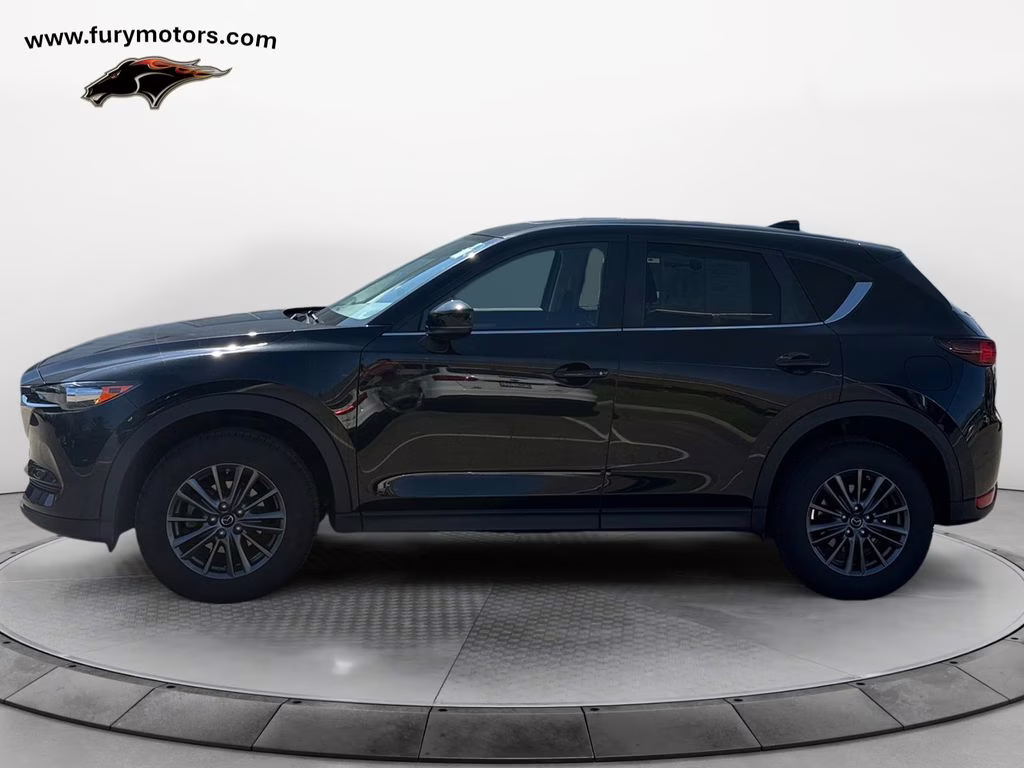 2021 Jet Black Mica Mazda CX-5 Touring Preferred w/Moonroof & Bose Sound AWD SUV
