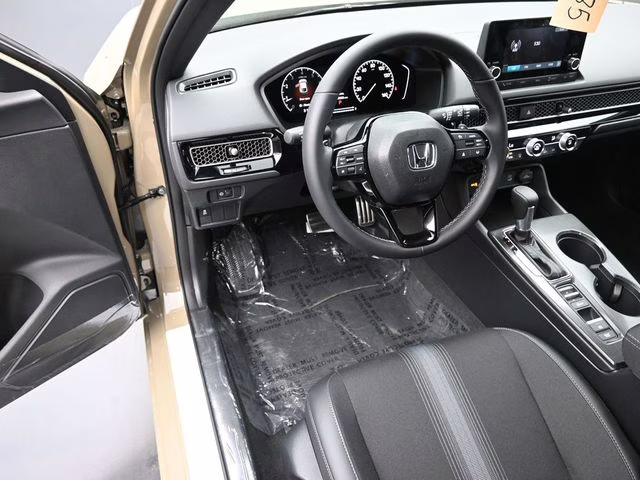 2026 Sand Dune Pearl Honda Civic Sport FWD Hatchback