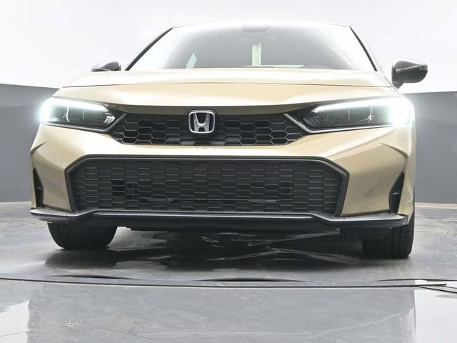2026 Sand Dune Pearl Honda Civic Sport FWD Hatchback