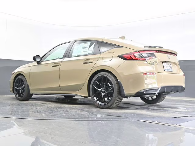 2026 Sand Dune Pearl Honda Civic Sport FWD Hatchback