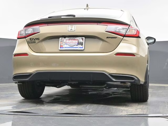 2026 Sand Dune Pearl Honda Civic Sport FWD Hatchback