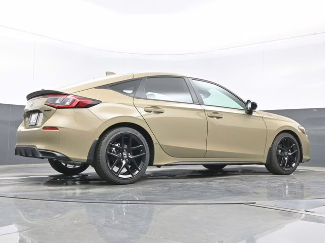 2026 Sand Dune Pearl Honda Civic Sport FWD Hatchback