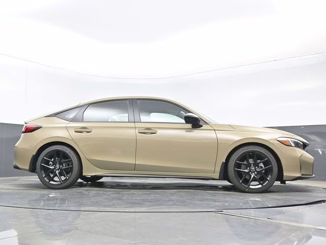 2026 Sand Dune Pearl Honda Civic Sport FWD Hatchback