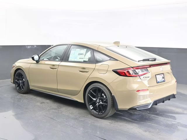 2026 Sand Dune Pearl Honda Civic Sport FWD Hatchback