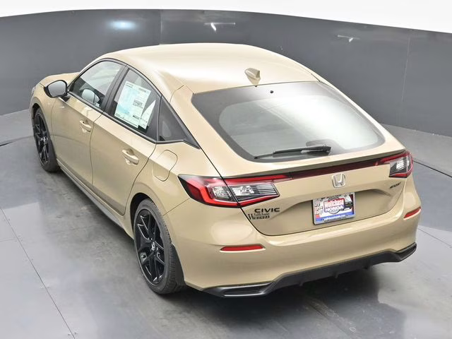 2026 Sand Dune Pearl Honda Civic Sport FWD Hatchback