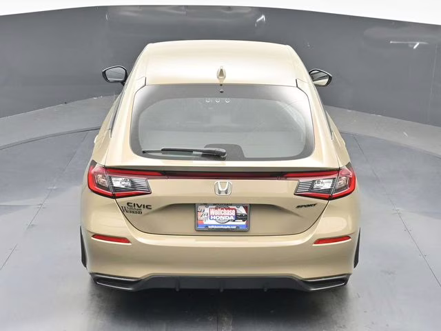 2026 Sand Dune Pearl Honda Civic Sport FWD Hatchback