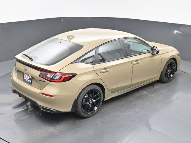 2026 Sand Dune Pearl Honda Civic Sport FWD Hatchback