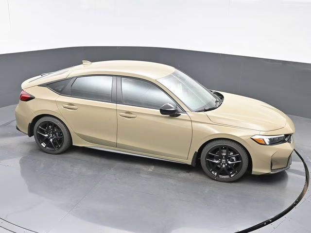 2026 Sand Dune Pearl Honda Civic Sport FWD Hatchback