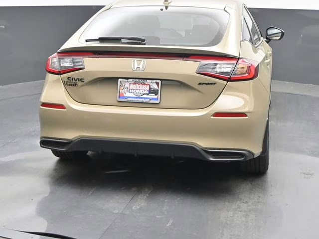 2026 Sand Dune Pearl Honda Civic Sport FWD Hatchback