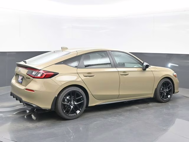 2026 Sand Dune Pearl Honda Civic Sport FWD Hatchback
