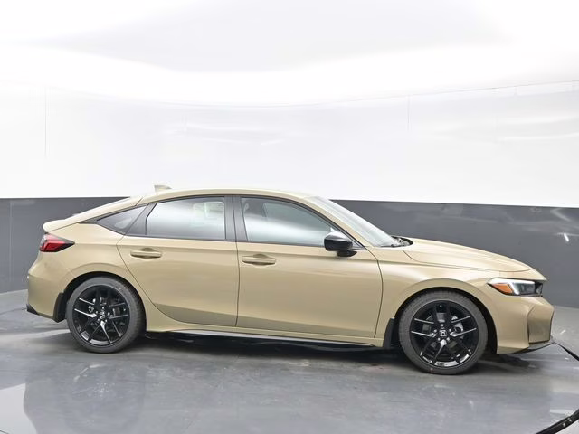 2026 Sand Dune Pearl Honda Civic Sport FWD Hatchback