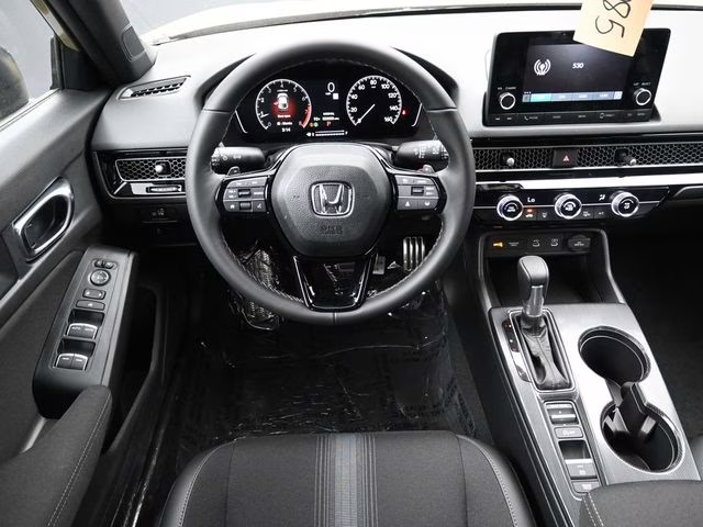 2026 Sand Dune Pearl Honda Civic Sport FWD Hatchback