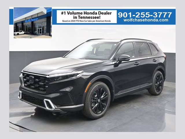 2026 Crystal Black Pearl Honda CR-V Hybrid Sport Touring AWD SUV