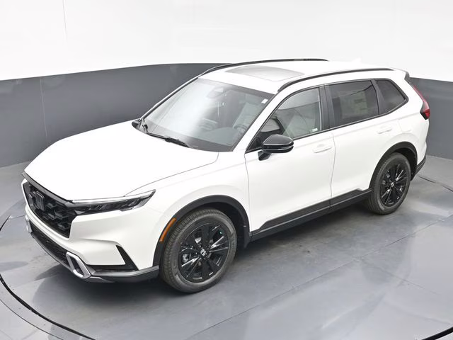 2026 Platinum White Pearl Honda CR-V Hybrid Sport Touring AWD SUV