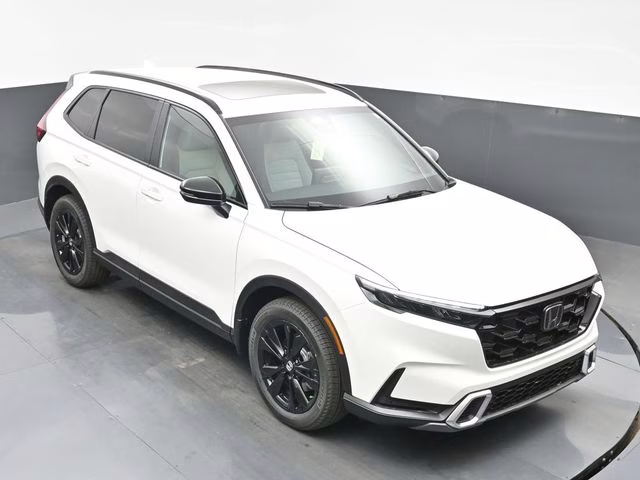 2026 Platinum White Pearl Honda CR-V Hybrid Sport Touring AWD SUV