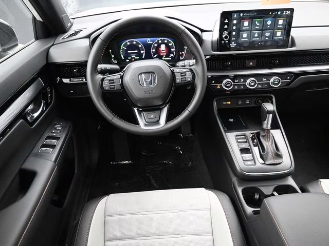 2026 Platinum White Pearl Honda CR-V Hybrid Sport Touring AWD SUV