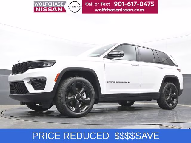 2024 Bright White Clearcoat Jeep Grand Cherokee Limited RWD SUV