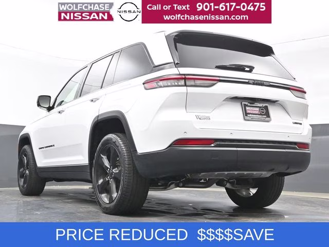 2024 Bright White Clearcoat Jeep Grand Cherokee Limited RWD SUV