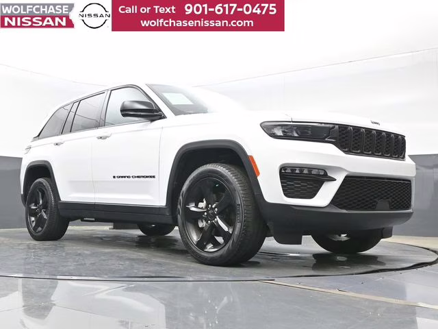2024 Bright White Clearcoat Jeep Grand Cherokee Limited RWD SUV
