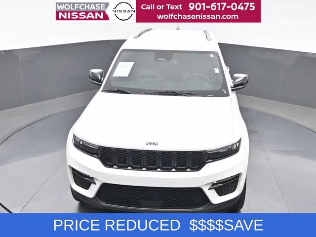 2024 Bright White Clearcoat Jeep Grand Cherokee Limited RWD SUV