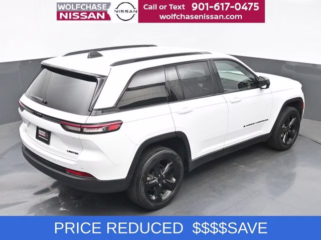 2024 Bright White Clearcoat Jeep Grand Cherokee Limited RWD SUV