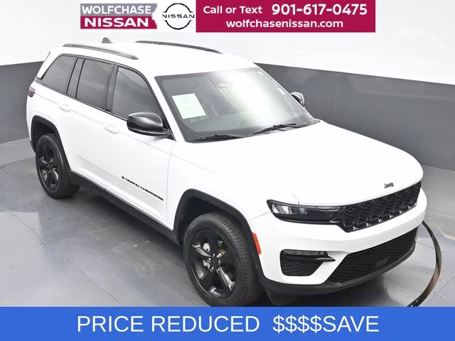 2024 Bright White Clearcoat Jeep Grand Cherokee Limited RWD SUV