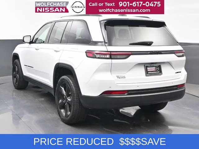 2024 Bright White Clearcoat Jeep Grand Cherokee Limited RWD SUV