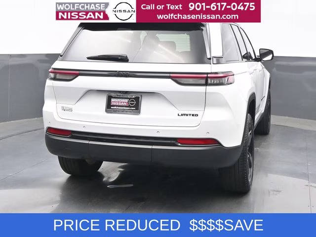 2024 Bright White Clearcoat Jeep Grand Cherokee Limited RWD SUV