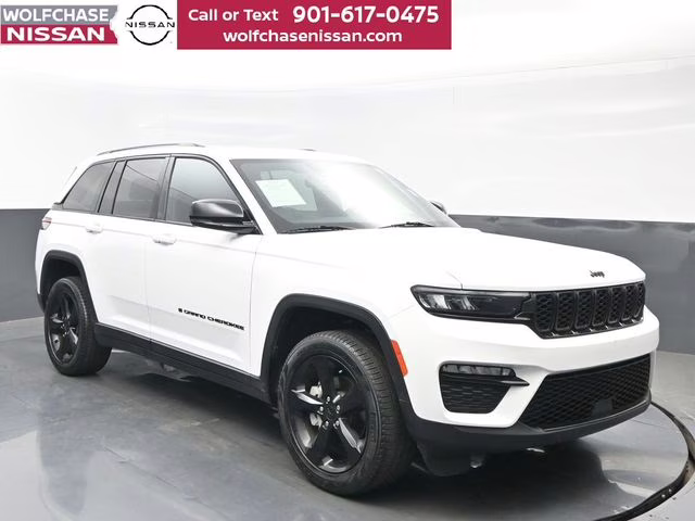 2024 Bright White Clearcoat Jeep Grand Cherokee Limited RWD SUV