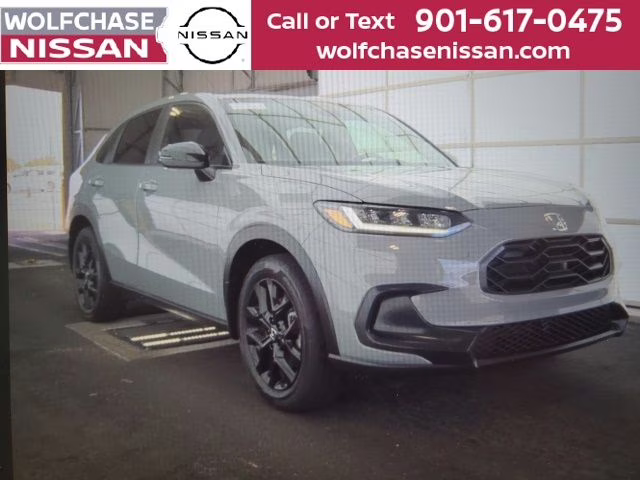 2024 Gray Honda HR-V Sport FWD SUV