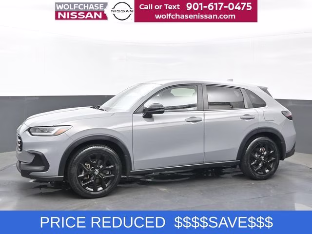 2024 Gray Honda HR-V Sport FWD SUV