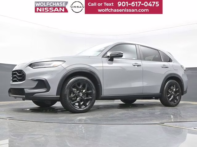 2024 Gray Honda HR-V Sport FWD SUV