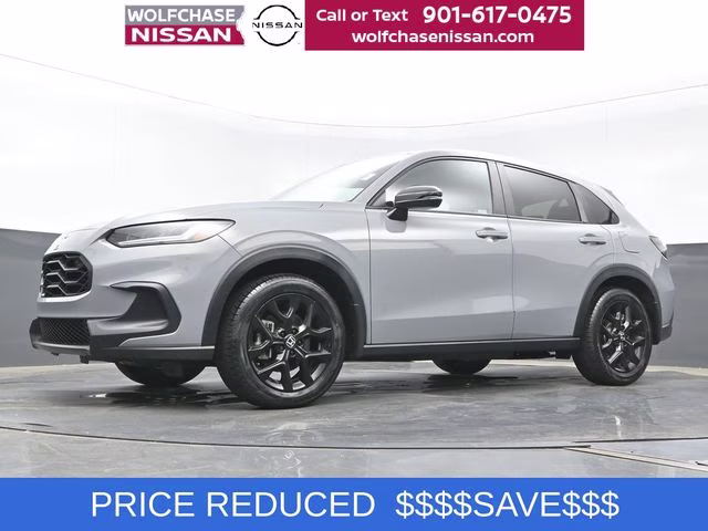 2024 Gray Honda HR-V Sport FWD SUV