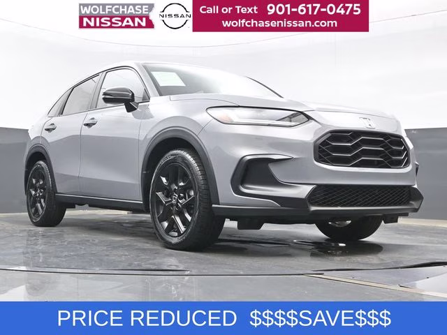 2024 Gray Honda HR-V Sport FWD SUV