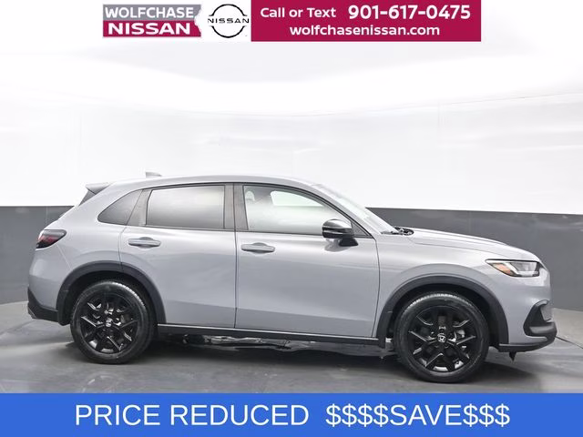 2024 Gray Honda HR-V Sport FWD SUV