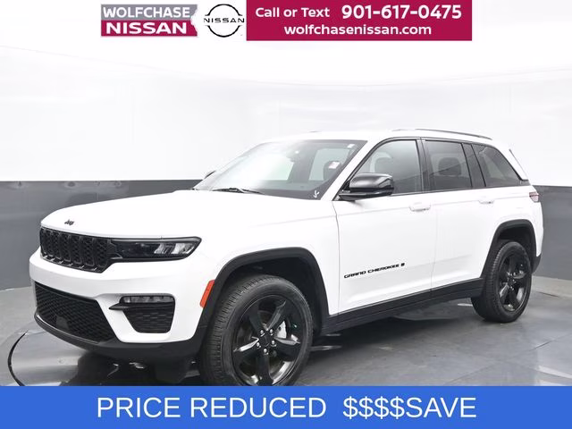 2024 Bright White Clearcoat Jeep Grand Cherokee Limited RWD SUV